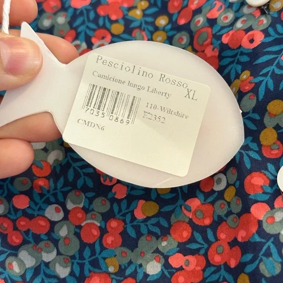 Floral women's Shirt - Multicolor - Picture 4 of 7